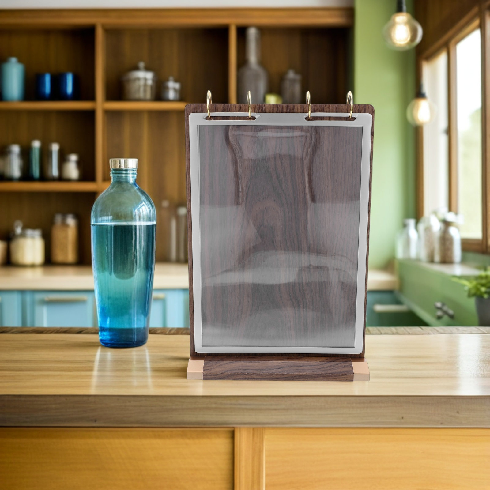 Stojak na menu A4 z drewna orz – Display Stand Wood recenzja i cena