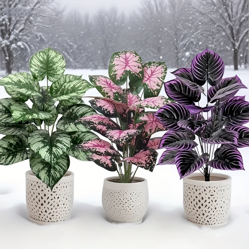 3 szt. 60cm Duży Sztuczny Ziel – Bonsai Garden Ideas recenzja i cena