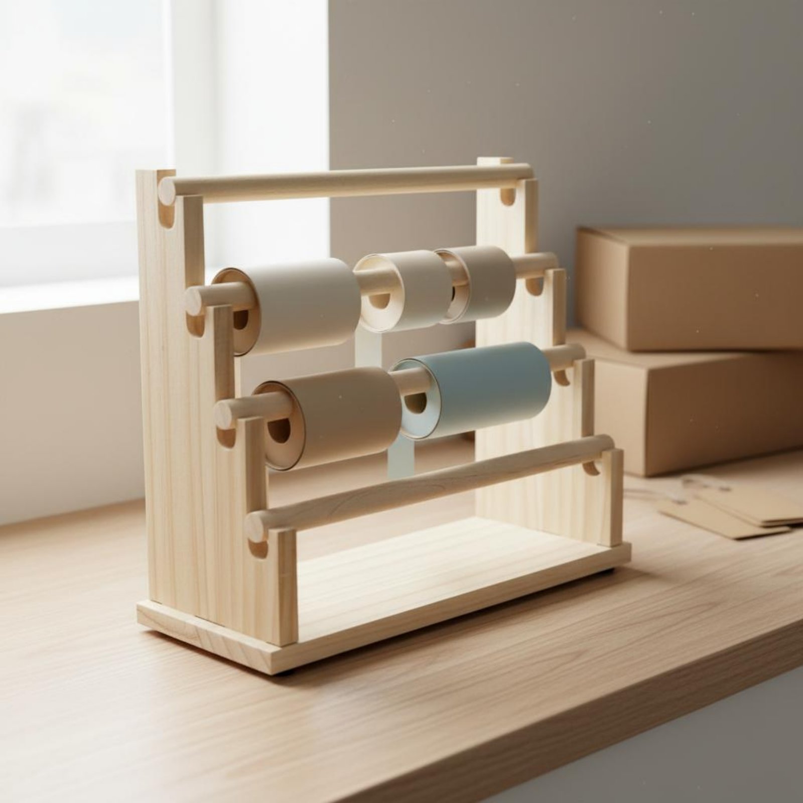 Drewniany organizer na biżuter – Display Stand Wood recenzja i cena