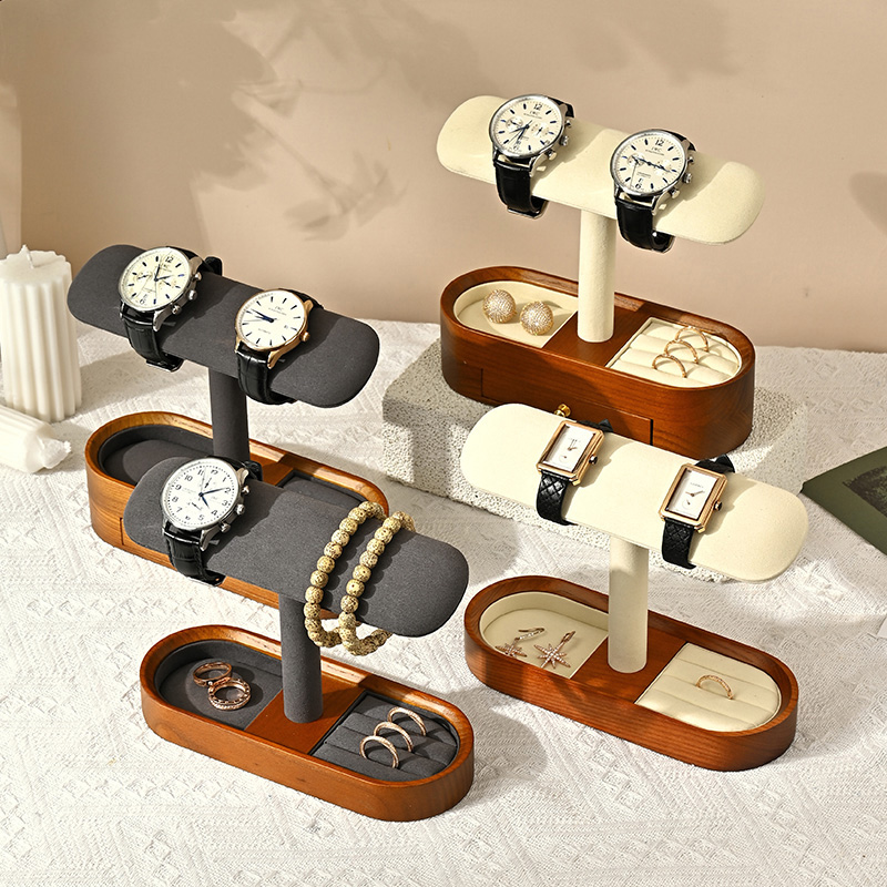 Oirlv Organizer na zegarki z l – Display Stand Wood recenzja i cena