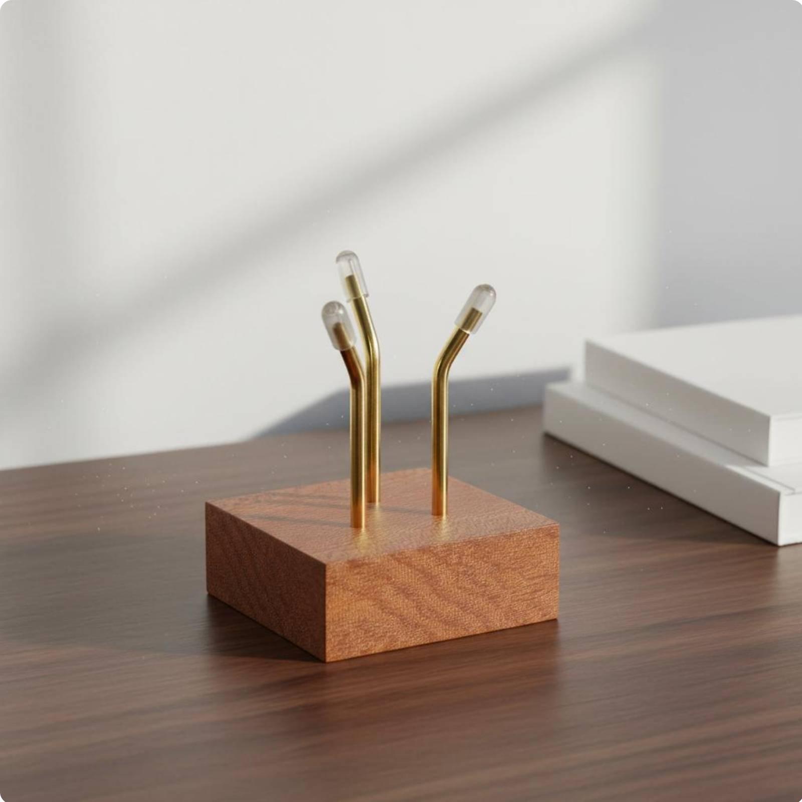 Stojak z litego drewna z krysz – Display Stand Wood recenzja i cena