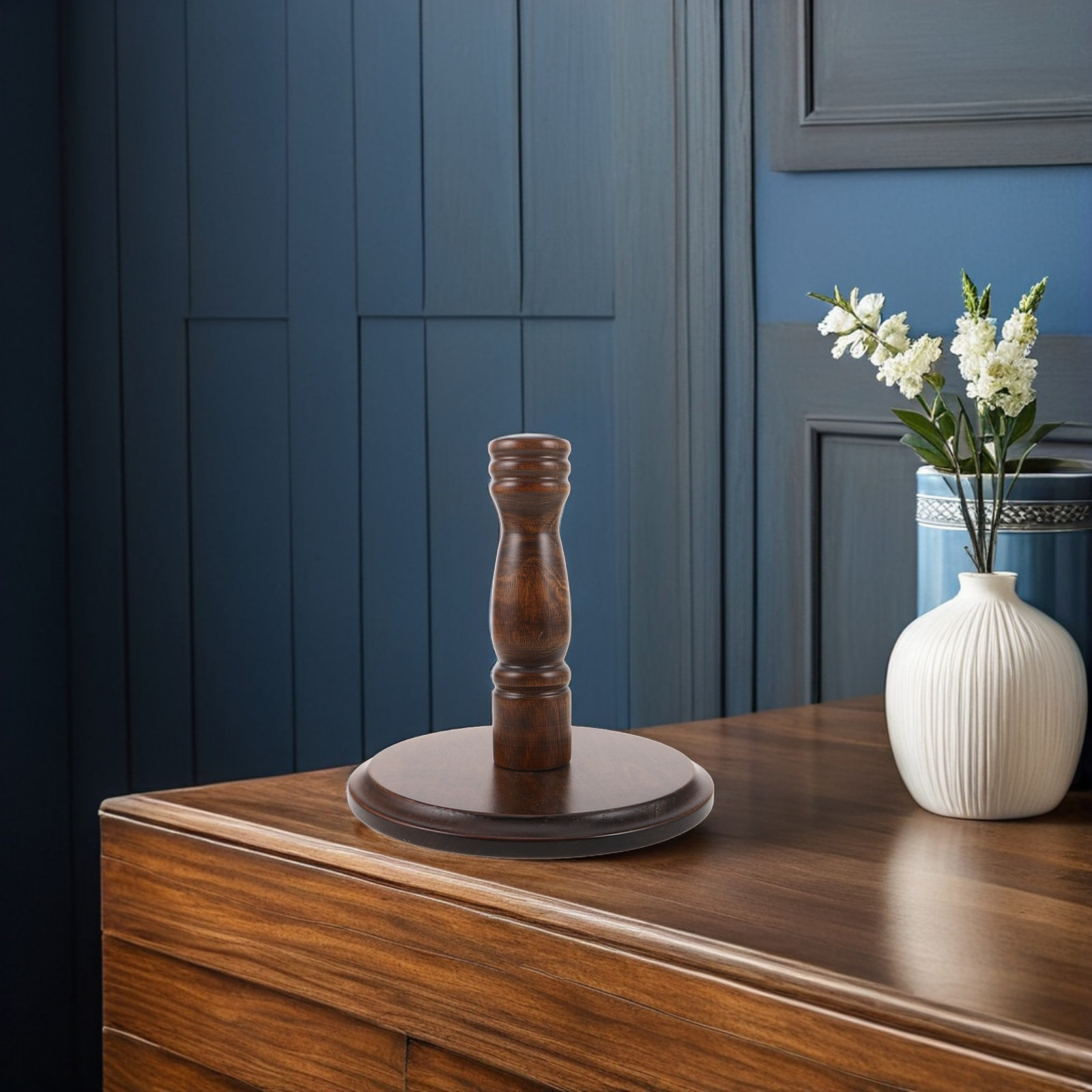 Drewniana podstawa stojaka na  – Display Stand Wood recenzja i cena