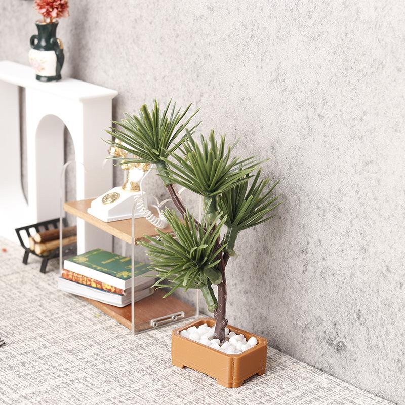 1 szt. 1/12 Domek dla lalek Sy – Bonsai Garden Ideas recenzja i cena