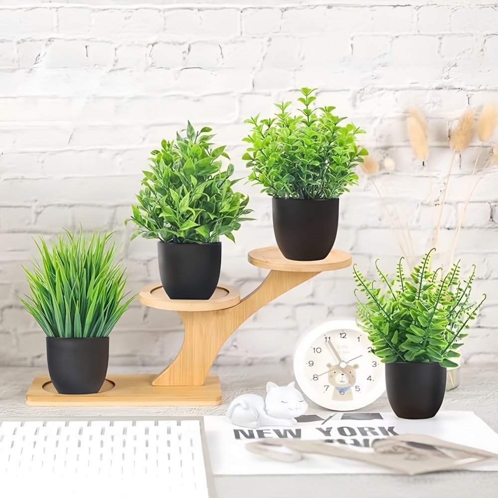 4 szt./zestaw Mini Sztuczne Ro – Bonsai Garden Ideas recenzja i cena